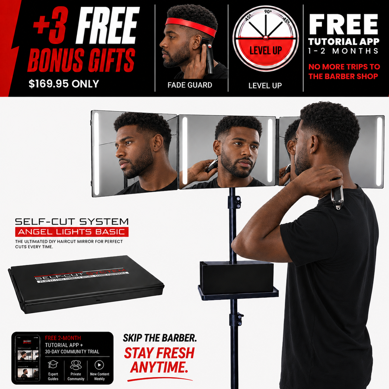 Self-Cut System Angel Lights Basic – Classic Haircut