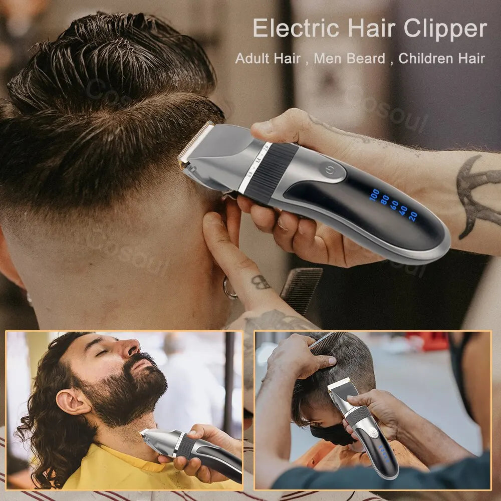 Cordless Rechargeable Hair Clipper