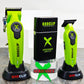 Green Trio - Professional Hair Clipper, Trimmer & Shaver