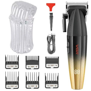 Professional Men's Hair Clipper & Rechargeable Hair Trimmer