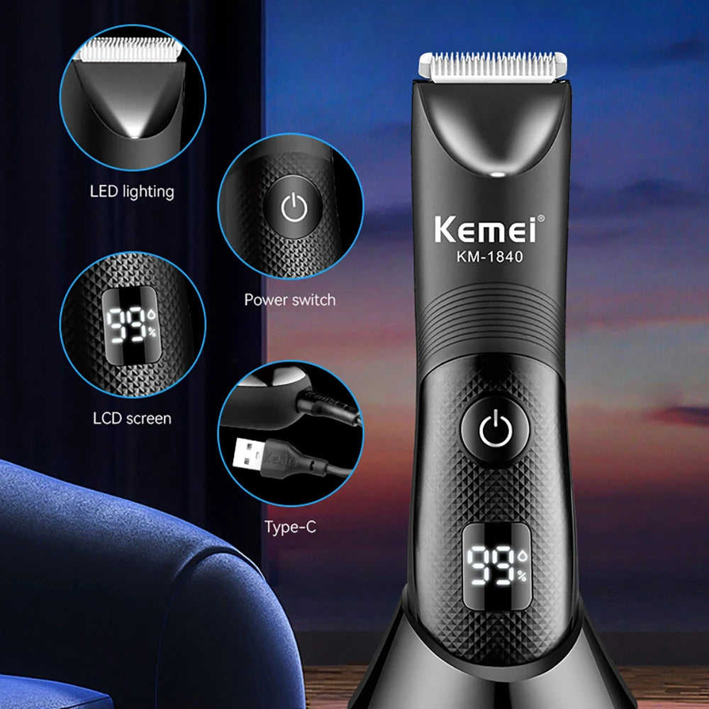 Electric Groin Hair Trimmer