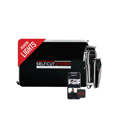 SCS 2.0 Heaven Lights Mirror w/ Cordless Clipper & Trimmer Set